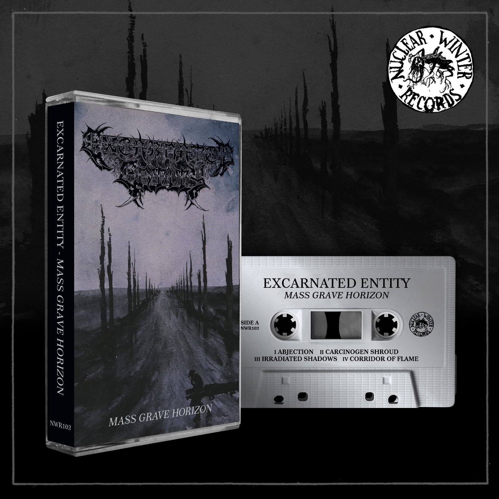 EXCARNATED ENTITY - Mass Grave Horizon cassette | Gurgling Gore